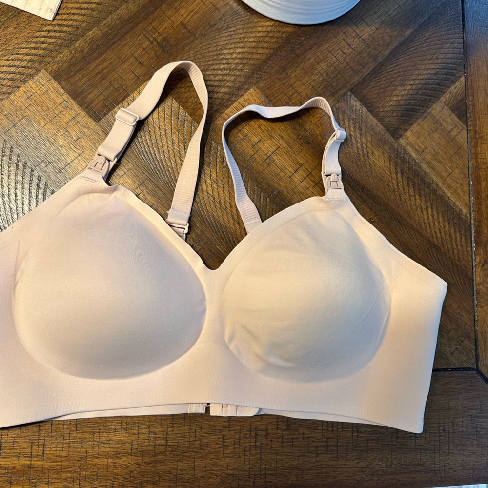 Momcozy Nude Wireless nursing Bra